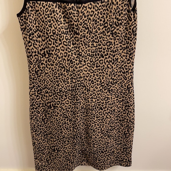 Memuse Dress Size L Color Black Cheetah - Picture 6 of 8